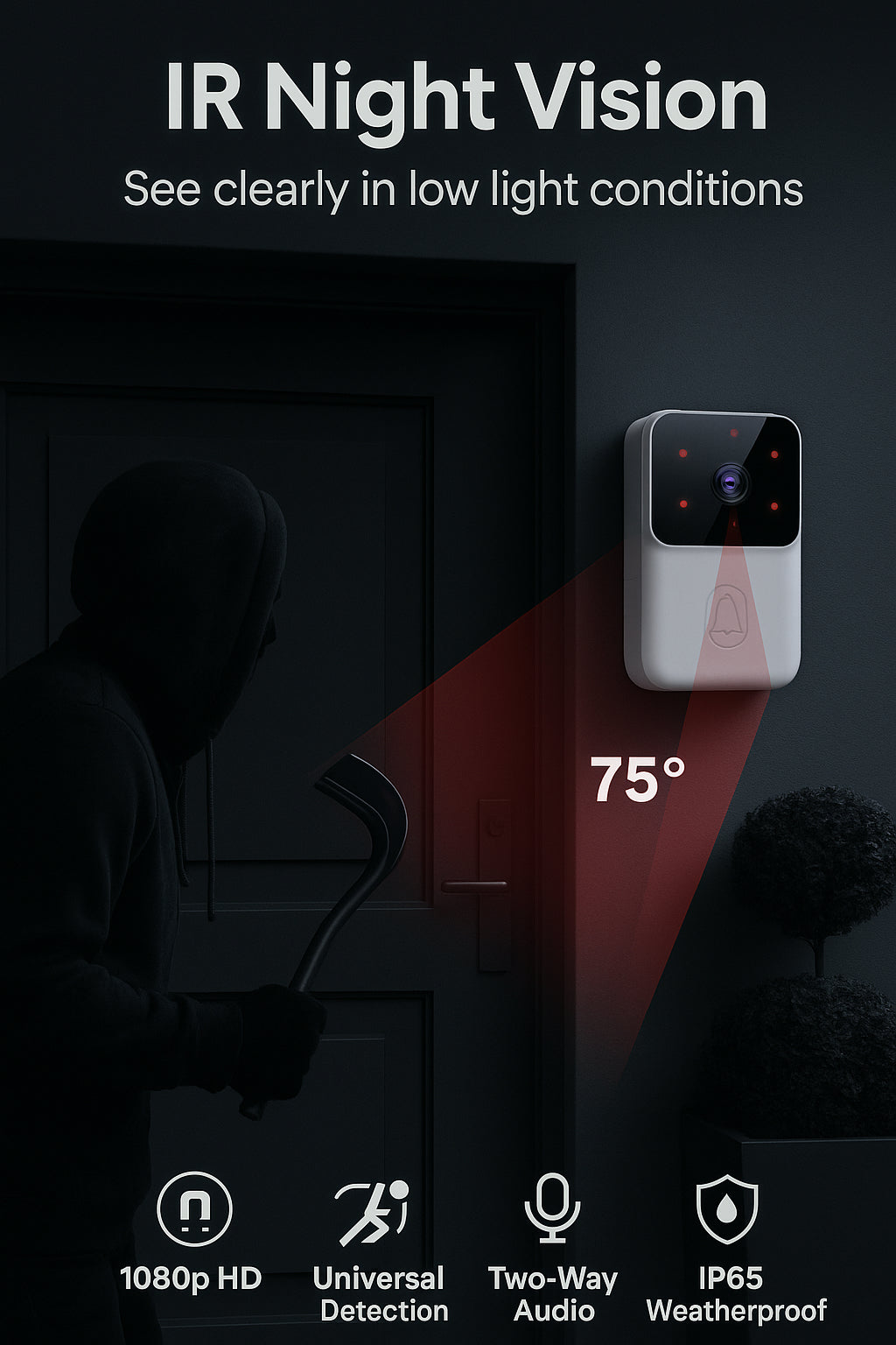 SecureView™ Smart Video Doorbell